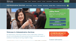Desktop Screenshot of adminservices.highline.edu