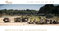 Desktop Screenshot of highline.co.za